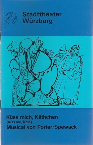 Image du vendeur pour Programmheft Cole Porter KSS MICH KTCHEN 22. Dezember 1971 Spielzeit 1971 / 72 Heft 10 mis en vente par Programmhefte24 Schauspiel und Musiktheater der letzten 150 Jahre