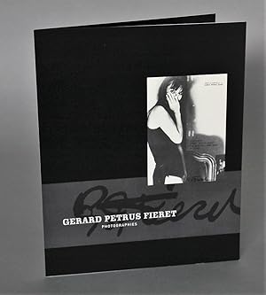 Bild des Verkufers fr Gerard Petrus Fieret, photographies zum Verkauf von VintagePhotoBooks