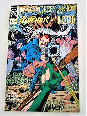 Image du vendeur pour The Brave and the Bold presents Green Arrow, no 2, January 1992; The Butcher and the question mis en vente par Livresse