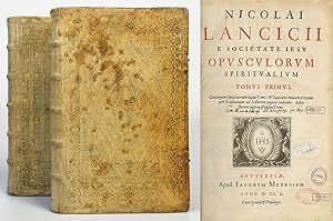 Nicolai Lancicii E Societate Iesu Opusculorum Spiritualium. 2 Bände. Catalogum Opusculorum huius ...
