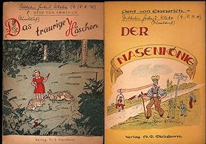 Imagen del vendedor de 2 Hefte: 1. Das traurige Hschen 2.Der Nasenknig: Beide mit Persnlicher Widmung vom Autor von 1964 a la venta por Antiquariat Kastanienhof