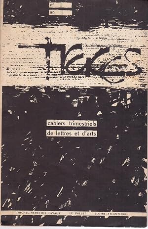 Traces. Cahiers Trimestriels de lettres et d'arts. N°9 - An : 3. Linogravure par Hugues Pissarro.