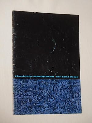 Bild des Verkufers fr Monatsheft des Dsseldorfer Schauspielhauses II, 1961/62 (Oktober 1961). Programmheft INTERMEZZO von Giraudoux. Regie: Edgar Walther, Bhnenbild/ Kostme: Karl Grning. Mit Ingrid Ernest, Gerda Maurus, Sybille Binder, Gnter Knig, Arthur Mentz, Adolf Dell, Adalbert Gausche, Karl-Heinz Martell, Wolfgang Grnebaum, Jutta Jckel, Elke Schieren zum Verkauf von Fast alles Theater! Antiquariat fr die darstellenden Knste