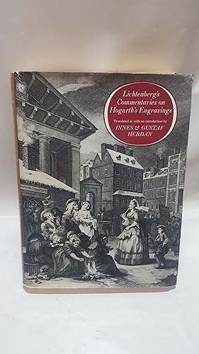 Seller image for Lichtenberg's Commentaries on Hogarth's Engravings for sale by Cambridge Rare Books