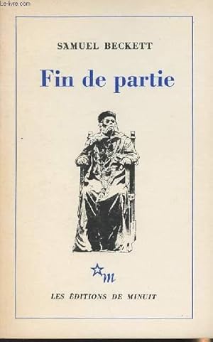 Bild des Verkufers fr Fin de partie zum Verkauf von Le-Livre