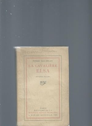 Seller image for La cavaliere Elsa for sale by Librairie La cabane aux bouquins