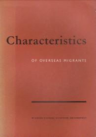 Characteristics of overseas migrants