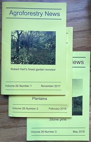 Seller image for Agroforestry News (3 Issues: Volume 26, Numbers 1, 2, and 3) - Martin Crawford for sale by Big Star Books