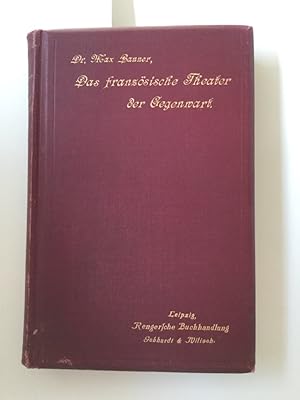 Seller image for Das franzsische Theater der Gegenwart. for sale by Kepler-Buchversand Huong Bach