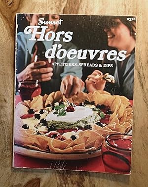 Seller image for SUNSET : HORS D'OEUVRES : Appetizers, Spreads & Dips for sale by 100POCKETS