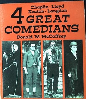 Seller image for 4 Great Comedians: Chaplin, Llyod, Keaton, Langdon. for sale by books4less (Versandantiquariat Petra Gros GmbH & Co. KG)