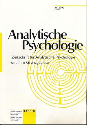 Bild des Verkufers fr Analytische Psychologie. Jg. 31, Heft 2, 2000. Zeitschrift fr Jungianische Psychoanalyse und Psychotherapie. zum Verkauf von Fundus-Online GbR Borkert Schwarz Zerfa