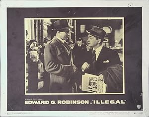 Imagen del vendedor de Illegal Lobby Card #7 1955 Edward G. Robinson a la venta por AcornBooksNH