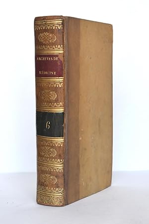 Archives Générales de Médecine, 2ème année, tome VI (1824)