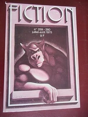 Imagen del vendedor de Fiction n 259-260, juillet aout 1975 a la venta por Frederic Delbos