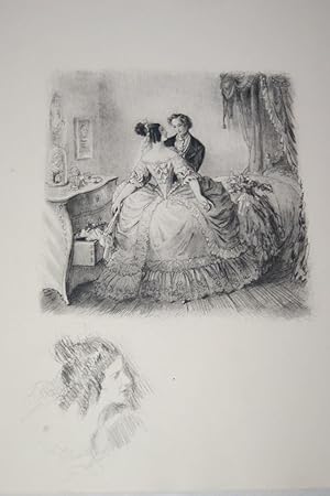 Seller image for PAUL EMILE BECAT GRAVURE ROMANTIQUE REMARQUE EROTIQUE R3180 for sale by Librairie RAIMOND