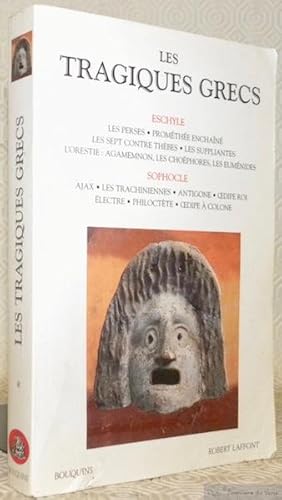 Imagen del vendedor de Les Tragiques Grec. Eschyle. Sophocle. Edition tablie par Louis Bardollet, Bernard Deforge et Jules Villemonteix. Collection Bouquins. a la venta por Bouquinerie du Varis