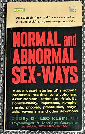 Seller image for Normal and Abnormal Sex-Ways for sale by My Book Heaven