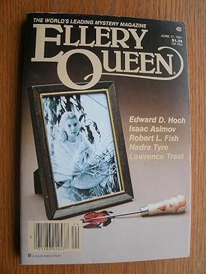Bild des Verkäufers für Ellery Queen's Mystery Magazine June 17, 1981 zum Verkauf von Scene of the Crime, IOBA