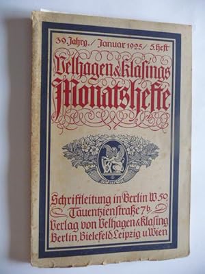 Bild des Verkufers fr Erich Bttner ber Erich Bttner. Mit 24 Wiedergaben von Gemlden und Zeichnungen des Knstlers - In: Velhagen & Klasings Monatshefte, 39. Jg., Januar 1925, 5. Heft - Einzelheft zum Verkauf von Uli Eichhorn  - antiquar. Buchhandel