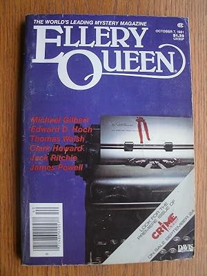 Seller image for Ellery Queen's Mystery Magazine October 7, 1981 for sale by Scene of the Crime, ABAC, IOBA