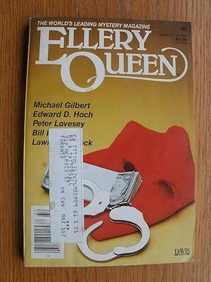 Image du vendeur pour Ellery Queen's Mystery Magazine August 12, 1981 mis en vente par Scene of the Crime, ABAC, IOBA