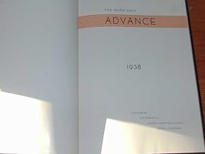 Advance 1938. Yearbook of Arcata Union High School 1938