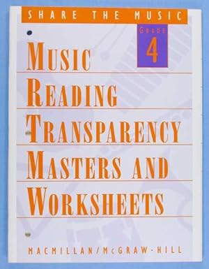 Immagine del venditore per Share the Music - Grade 4 - Music Reading Transparency Masters and Worksheets- Texas venduto da Lotzabooks