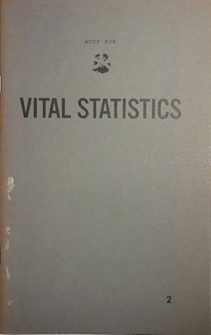 Immagine del venditore per Vital Statistics #2 venduto da Derringer Books, Member ABAA