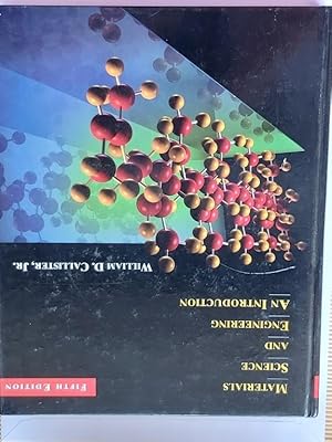 Seller image for Materials Science and Engineering an Introductin for sale by Libros Ambig