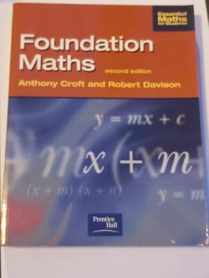 Imagen del vendedor de Foundati�n Maths a la venta por Libros Ambig�