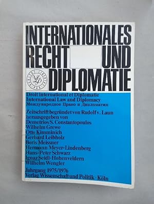 Oststaaten und europäische Sicherheit 1972- 1975. Analysen und Dokumentation. ( Internationales R...