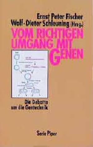 Imagen del vendedor de Vom richtigen Umgang mit Genen. a la venta por Versandantiquariat Felix Mcke