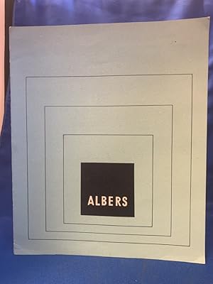 Josef Albers Galerie Denise René, Paris octobre - novembre 1957