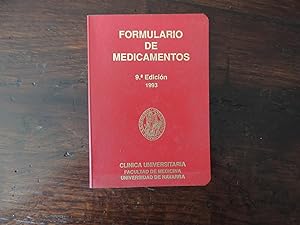 Seller image for Formulario de medicamentos 9 edicion for sale by leonardo giulioni