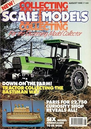 Seller image for COLLECTING SCALE MODELS : VOLUME 1, NO.3 AUGUST 1990 for sale by Paul Meekins Military & History Books