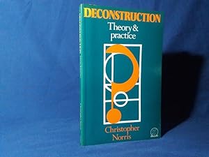 Seller image for Deconstruction Theory and Practice(Paperback,Reprint,1986) for sale by Codex Books