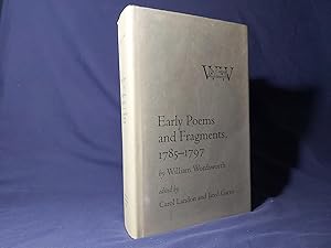 Seller image for Early Poems and Fragments, 1785-1797 by William Wordsworth(Hardback,w/dust jacket,1st Edition,1997) for sale by Codex Books