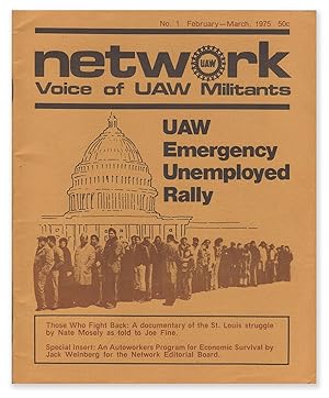 Network: Voice of UAW Militants, No. 1, Feb.-March, 1975