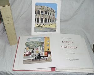 Imagen del vendedor de L'Ecole de Malivert. a la venta por Librairie In-Quarto