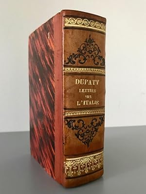 Lettres sur l'Italie en 1785. Nouvelle édition [.] ornée de figures.