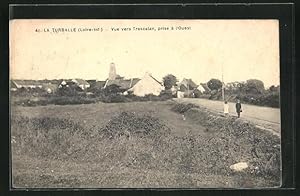 Carte postale La Turballe, Vue vers Trescalan prise à l`Ouest