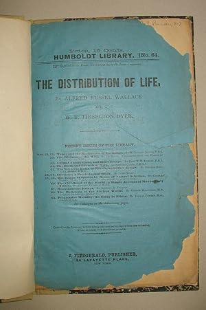 Image du vendeur pour The Distribution of Life, Animal and Vegetable, in Space and Time. mis en vente par Richard Smith