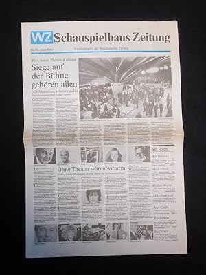 Schauspielhaus-Zeitung [Düsseldorf]. Sonderausgabe der Westdeutschen Zeitung, 24. Februar 1989