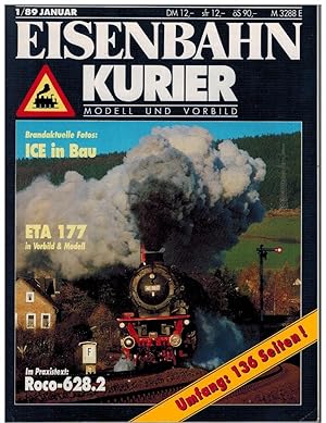 Seller image for Eisenbahn Kurier 1/89. Modell und Vorbild. Nr. 196. for sale by Dobben-Antiquariat Dr. Volker Wendt