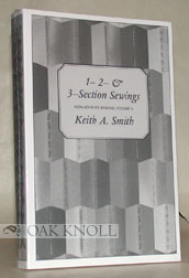 Seller image for 1-2-&3-SECTION SEWINGS for sale by Oak Knoll Books, ABAA, ILAB