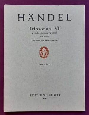 Triosonate für zwei Violinen und Basso continuo, Cembalo (Pianoforte), Violoncello (Viola da Gamb...