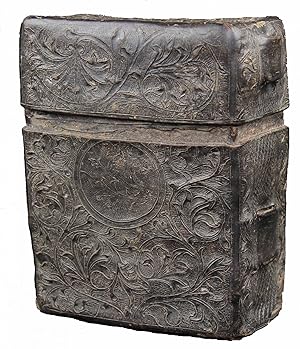 Boîte ou étui de transport du XVe siècle
