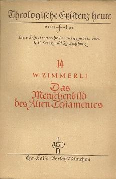 Seller image for Das Menschenbild des Alten Testaments. for sale by Antiquariat Axel Kurta