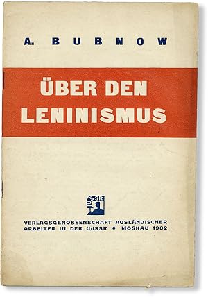 Über den Leninismus